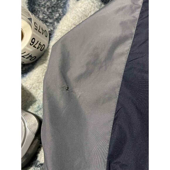 Dallas Cowboys Jacket Mens 2XL Blue Gray NFL‎ Football Reebok Full Zip Throwback - Picture 7 of 7